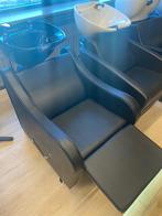 Wasunit Biezen haren shampoo wassen wasbak kapsalon beauty, MODERN, Zwart, Metaal, Nieuw