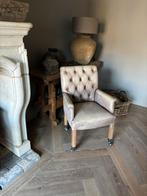 Eetkamerstoel, Huis en Inrichting, Stoelen, Ophalen, Drie, Leer, Zo goed als nieuw