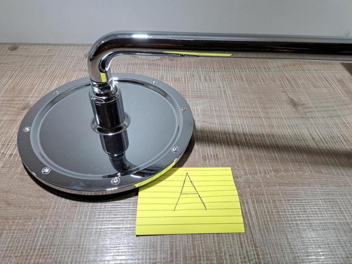 regendouche showroom opruiming diverse modellen, Doe-het-zelf en Verbouw, Sanitair, Nieuw, Douche, Chroom, Ophalen of Verzenden