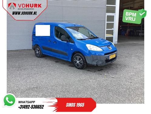 Peugeot Partner 1.6 HDI 90 pk EXPORT ONLY NL Auto/ 3 Pers/ A, Auto's, Bestelauto's, Bedrijf, Airconditioning, Alarm, Boordcomputer