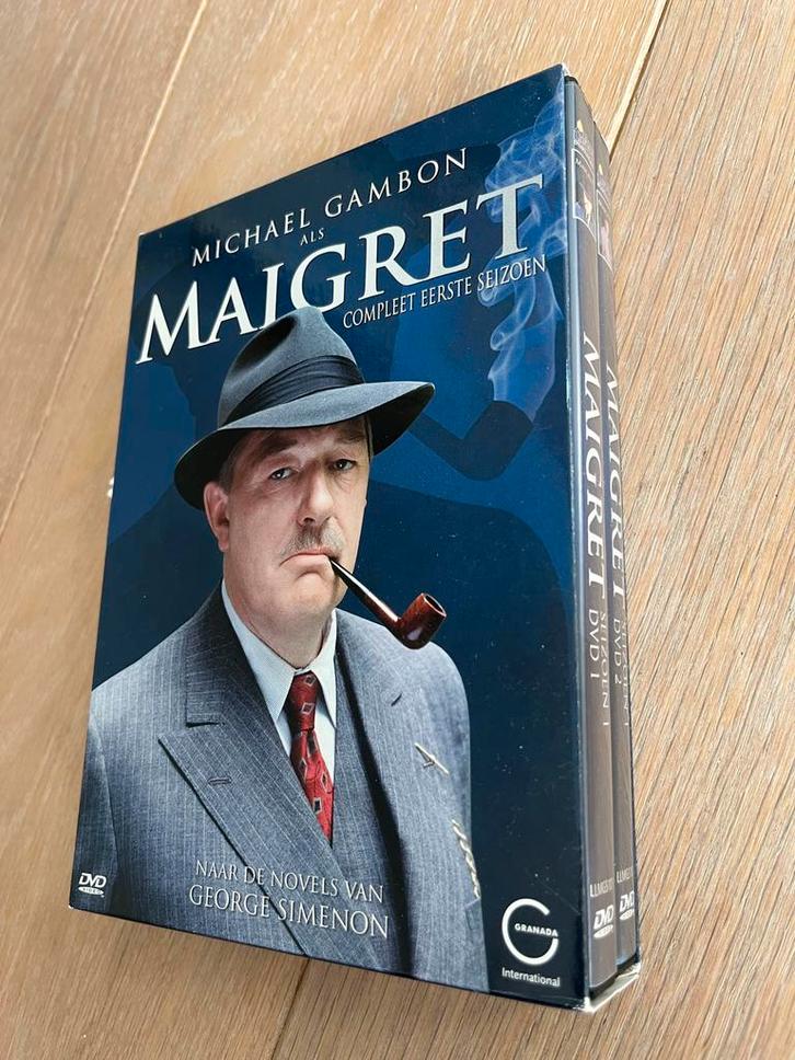 Maigret: Complete Eerste Seizoen (DVD Boxset), Cd's en Dvd's, Dvd's | Tv en Series, Zo goed als nieuw, Thriller, Boxset, Vanaf 12 jaar