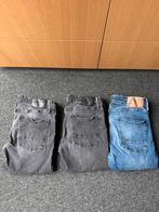 3 Heren Jeans W33 The Sting, Ophalen of Verzenden, Zo goed als nieuw, Overige maten, Blauw
