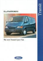 Folder Ford Transit Laser Van (Engelse uitgave - 1992), Verzenden, Gelezen, Ford