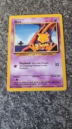 Abra Pokémon kaart - Base Set 43/102, Ophalen of Verzenden, Gebruikt, Losse kaart