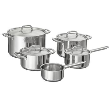 IKEA Steel cookware set of 9 beschikbaar voor biedingen