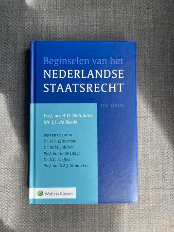 Beginselen van het Nederlands staatsrecht beschikbaar voor biedingen