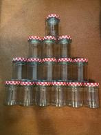 15 Bon Maman glazen pot - heel schoon, Huis en Inrichting, Ophalen, Zo goed als nieuw, Glas, Pot, Bus of Blik