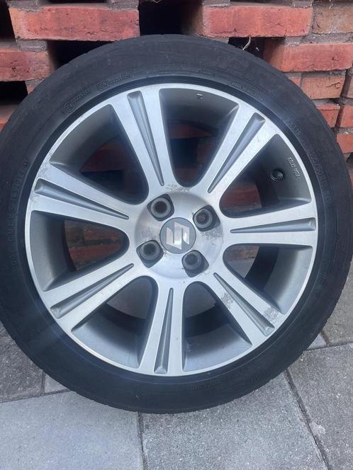 16 Inch 4x100 ORIGINEEL SUZUKI Velgen+Banden oa:Toyota+Mazda, Auto diversen, Wieldoppen, Gebruikt, Ophalen