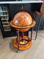 Vintage Globebar Wereldbol voor drank voor op mancave, Ophalen of Verzenden, Zo goed als nieuw