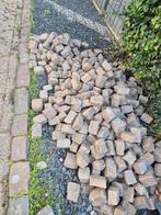 Basalt blokken kinderkoppen keijen gratis, Tuin en Terras, Grind, Keien en Split, Ophalen, Zo goed als nieuw, Antraciet, Basalt