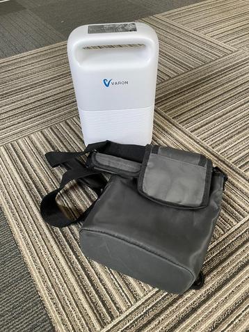 Draagbare Varon zuurstofapparaat incl. extra batterij en tas beschikbaar voor biedingen