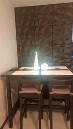 Ikea Bartafel met 4x stoelen, Ophalen, Gebruikt, Bartafel, 4 tot 6 stoelen