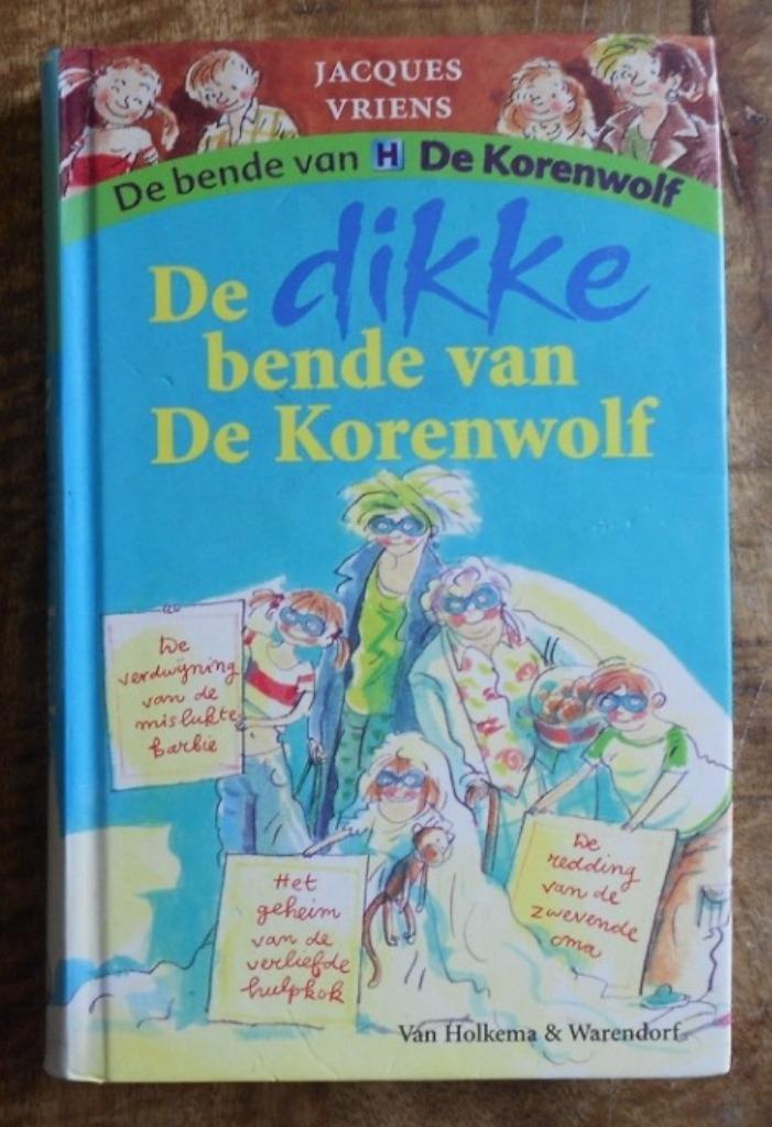 Omnibus = de Dikke bende van de Korenwolf - Jacques Vriens, Boeken, Kinderboeken | Jeugd | onder 10 jaar, Zo goed als nieuw, Fictie algemeen
