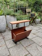 Vintage Bijzettafel / Lectuurbak - Mid-Century Design, Huis en Inrichting, Woonaccessoires | Krantenbakken en Lectuurbakken, Ophalen