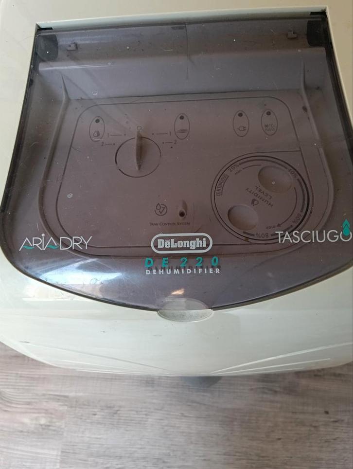 DeLonghi  ariadry DE220  Ontvochtiger/ventilator, Witgoed en Apparatuur, Overige Witgoed en Apparatuur, Gebruikt, Ophalen