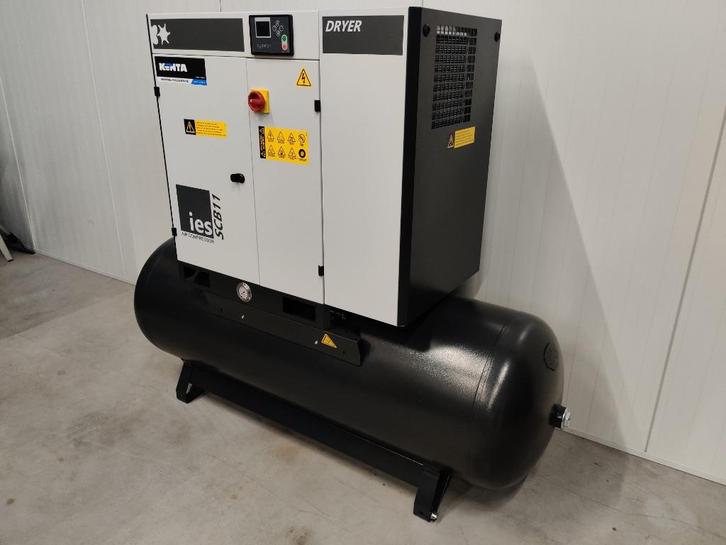 schroefcompressor | Ies air compressor | 11 kW, Zakelijke goederen, Machines en Bouw | Pompen en Compressoren, Ophalen
