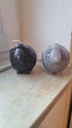 2 Brynxz schaapjes kaarsen, Overige materialen, Grijs, Ophalen of Verzenden, Zo goed als nieuw