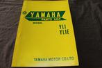 Yamaha YL1 YL1E 1967 motorcycle parts list 100cc, Ophalen of Verzenden, Yamaha
