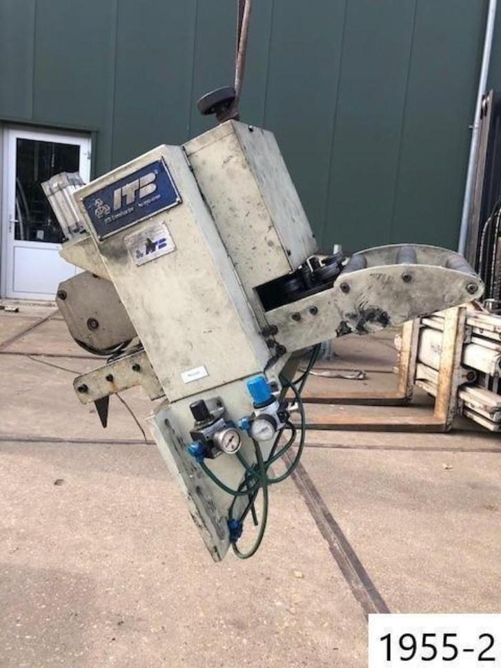 1955. Uncoiler / richtwals met haspel / wals / 4 stuks, Doe-het-zelf en Verbouw, Gereedschap | Overige machines, Gebruikt, Ophalen