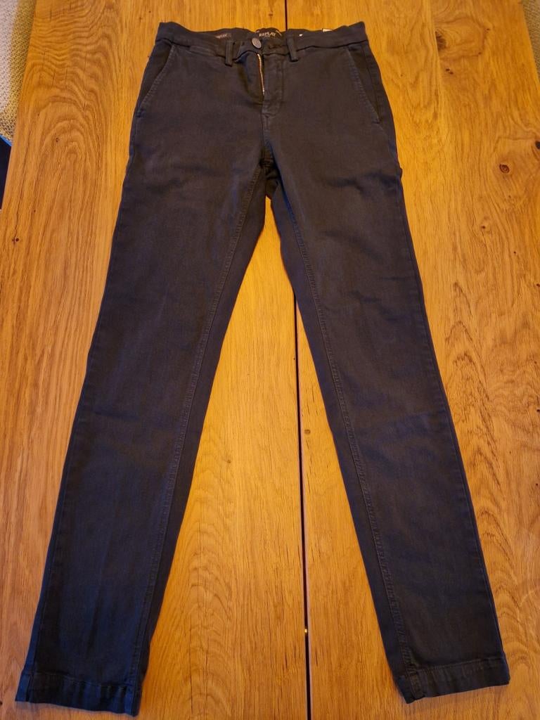 Replay Zeumar Slim-Fit Chino Jeans - Nieuw!, Blauw, Nieuw, Overige maten, Ophalen of Verzenden
