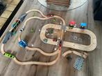 houten treinbaan, meerdere sets. lupilu, lillabo, Kinderen en Baby's, Speelgoed | Houten speelgoed, Ophalen, Gebruikt