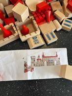 Houten kasteel, Kinderen en Baby's, Speelgoed | Houten speelgoed, Ophalen of Verzenden, Zo goed als nieuw, Overige typen