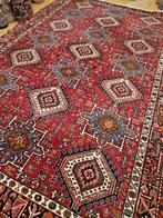 Vintage handgeknoopt perzisch tapijt karadja 405x277, Info@SlatsAntiek.nl, Perzisch, 200 cm of meer, Ophalen of Verzenden
