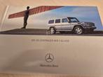 2004 hardcover Mercedes G klasse jeep folder óók kleuren, Ophalen of Verzenden, Zo goed als nieuw, Mercedes