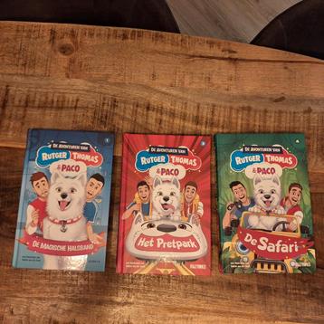 Rutger Thomas & Paco Boeken - Set van 3 beschikbaar voor biedingen