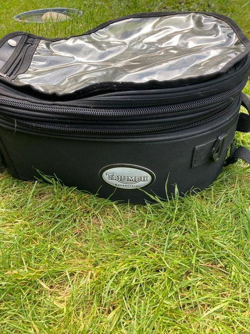Triumph tanktas zonder magneten, Motoren, Accessoires | Koffers en Tassen, Gebruikt, Ophalen of Verzenden