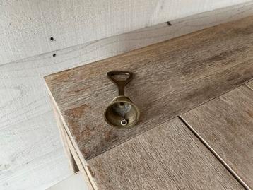 Koperen Flessenopener met Bel - Beschadigd beschikbaar voor biedingen