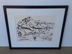 vintage litho Salvador Dali 48x58cm, Antiek en Kunst, Ophalen of Verzenden