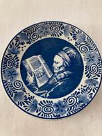 Delfts blauw wandbord “moeder van Rembrandt”, Ophalen of Verzenden