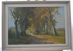 Olieverfschilderij bosgezicht 1939, Antiek en Kunst, Ophalen