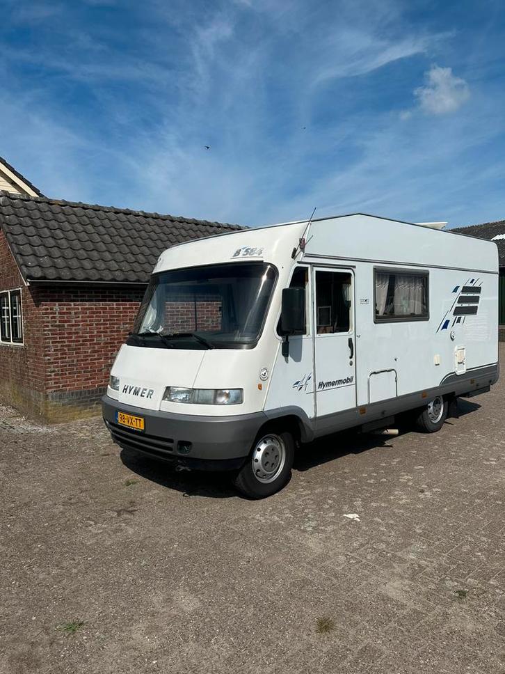 Hymer B584 (nieuwe APK), Caravans en Kamperen, Campers, Particulier, Integraal, Hymer, Ophalen