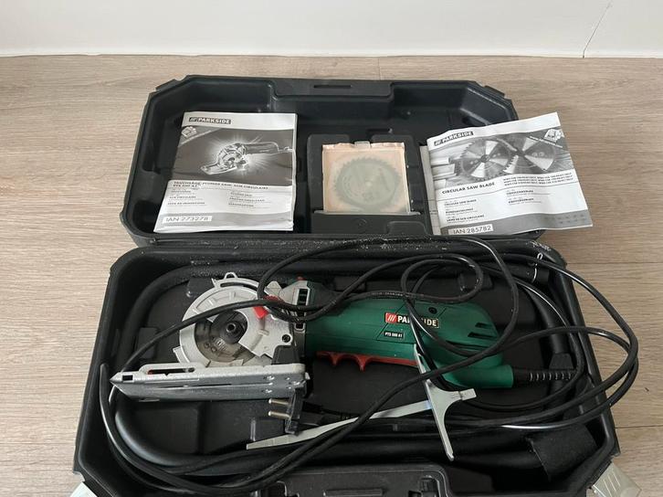 Parkside Precisie-cirkelzaag PTS 500 A1, Doe-het-zelf en Verbouw, Gereedschap | Handgereedschap, Zo goed als nieuw, Ophalen