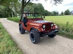 Jeep CJ-5 5.0 V8 / Geheel Gerestaureerd / 1980, Auto's, Oldtimers, Overige merken, Zwart, Bruin, Overige brandstoffen