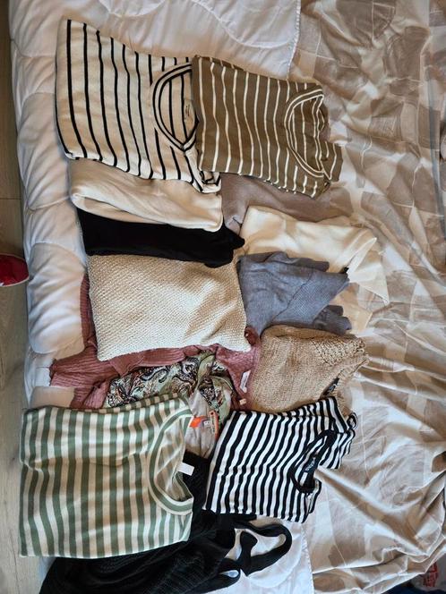140 kledingstukken L/XL/40/42 bekende merken, Kleding | Dames, Dames-kledingpakketten, Zo goed als nieuw, Maat 42/44 (L), Ophalen of Verzenden