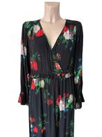 Miljuschka jurk M, Kleding | Dames, Jurken, Zwart, Ophalen of Verzenden, Zo goed als nieuw, Onder de knie