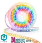 SmartLife Ledstrip WiFi, Afstandsbediening, Multicolor, 5 m, LED strip, Minder dan 30 watt, Nieuw, Overige fittingen