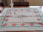 Vintage Zweeds Tafelkleed - Retro Kerst, Huis en Inrichting, Tafelkleden, Ophalen of Verzenden, Zo goed als nieuw, Vierkant, Binnen