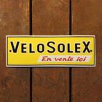 Emaille Schild SOLEX VeloSolex Dealer Reclamebord Motorfiets, Verzenden, Gebruikt, Reclamebord
