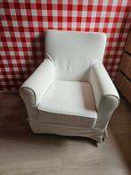 Ikea Ektorp Stoel - Wit, Ophalen, Zo goed als nieuw, 75 tot 100 cm, Stof