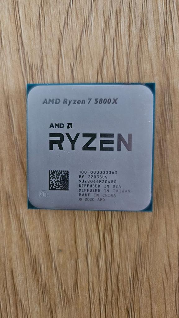 AMD Ryzen 7 5800X, Computers en Software, Processors, Gebruikt, 8-core, 4 Ghz of meer, Ophalen of Verzenden