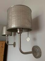 Rivière Maison Zilver Muurlampjes - Set van 2, Huis en Inrichting, Lampen | Wandlampen, Ophalen, Zo goed als nieuw, Metaal