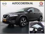 Nissan QASHQAI AUT T 158PK MHEV N-Connecta Pano-dak 360°Cam, Stof, 3 kWh, Zwart, Origineel Nederlands