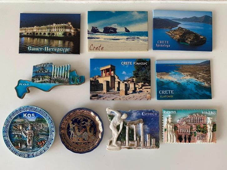 Verzameling magneten Griekenland Souvenirs, Verzamelen, Complete verzamelingen en Collecties, Ophalen of Verzenden