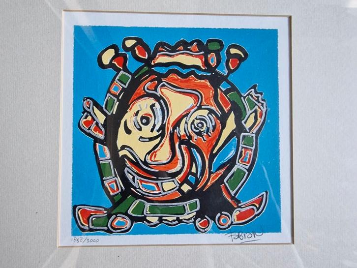 John Cerneüs of Fabian (1967) - The Nar, Antiek en Kunst, Kunst | Litho's en Zeefdrukken, Ophalen of Verzenden