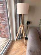 Ikea Lauters vloerlamp, Huis en Inrichting, Lampen | Vloerlampen, Ophalen, Zo goed als nieuw, Hout, 150 tot 200 cm