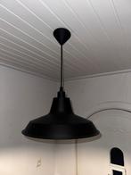 Industriele hanglamp zwart metaal, Ophalen, Zo goed als nieuw, Metaal, Minder dan 50 cm